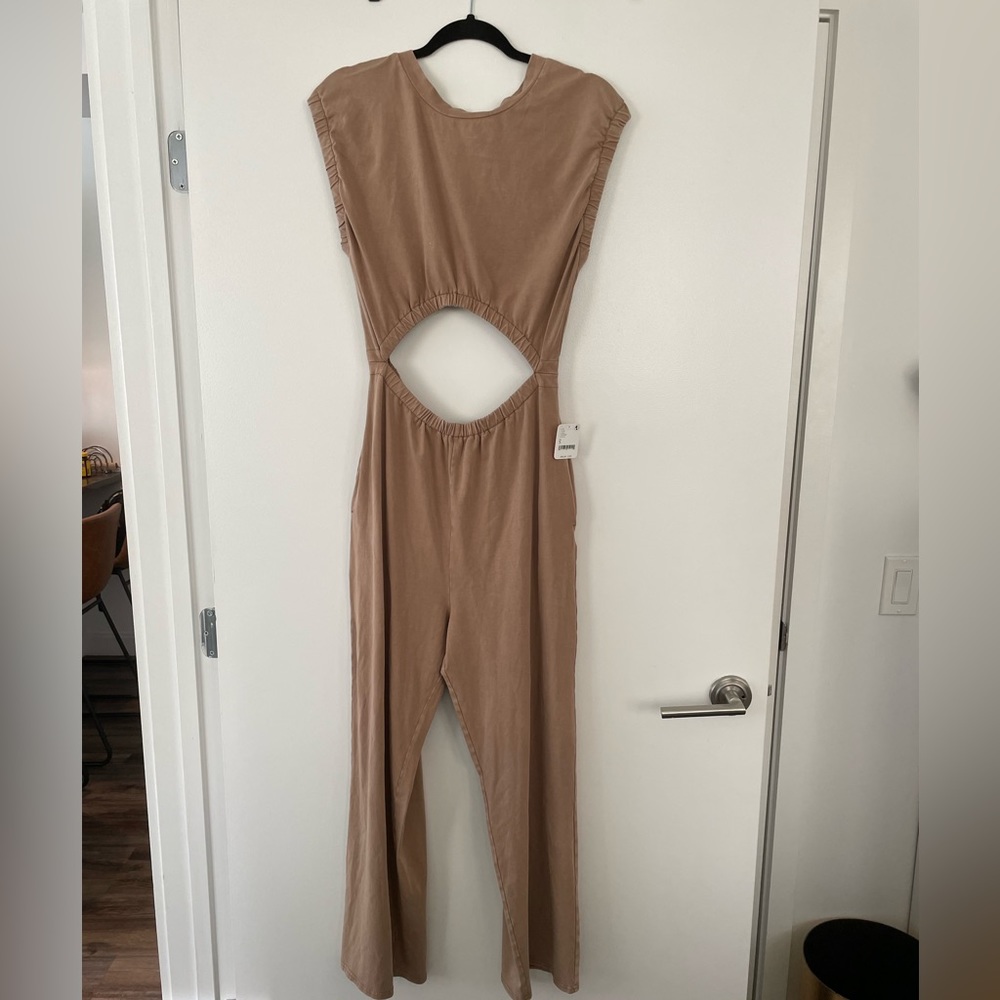 NWT FP Movement Cutout Jumpsuit - Size Small